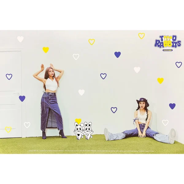 MAMAMOO+ - Two Rabbits horizontal POSTER ENTREGA INMEDIATA
