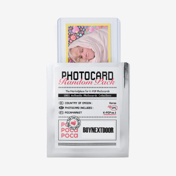 POCA MARKET Photo Card Random Pack 1ea (STRAY KIDS) ENTREGA INMEDIATA