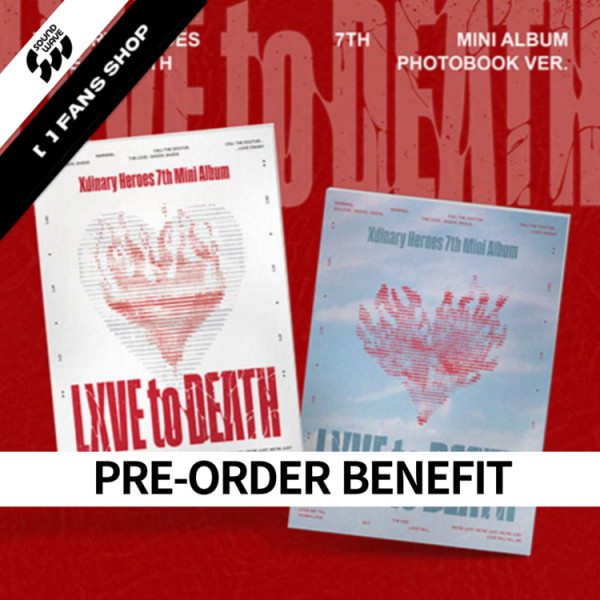 (POB) Xdinary Heroes – LXVE to DEATH [Photobook Ver. – Random Cover]
