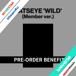 (POB) KATSEYE – WILD (Member ver. – Random Member) + PHOTOCARD