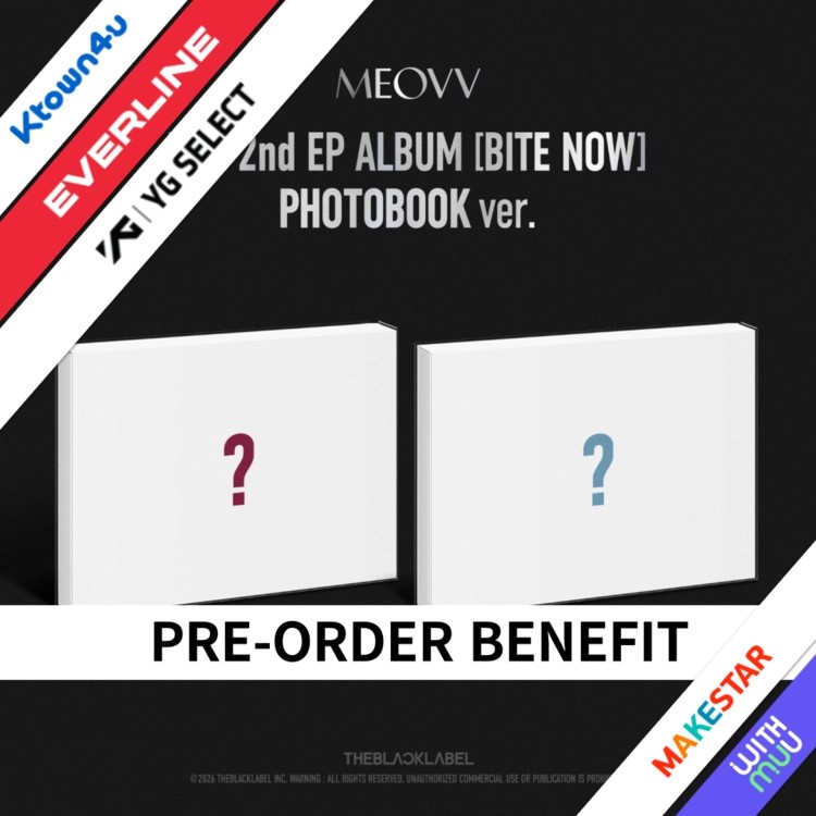(POB) MEOVV - BITE NOW [Photobook Ver. - Random Cover]