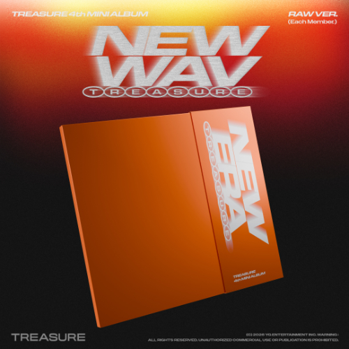 TREASURE - NEW WAV [RAW VER.- Random VER.]